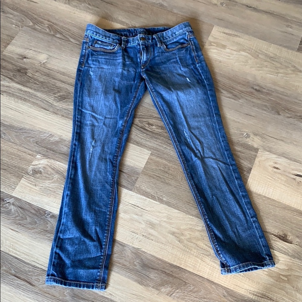 Modern Slim petite Ann Taylor Loft Jeans